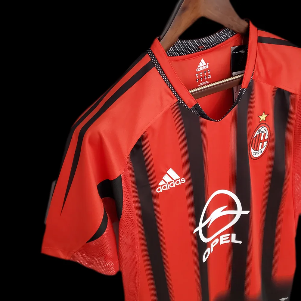 AC Milan 2004/2005 Retro AC Milan Home Football Shirt 2004/2005 — 6