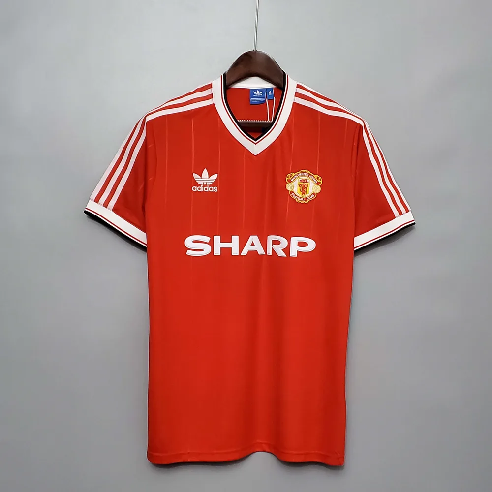 Manchester United 1983/1984 Retro Manchester United Local Camiseta de fútbol 1983/1984