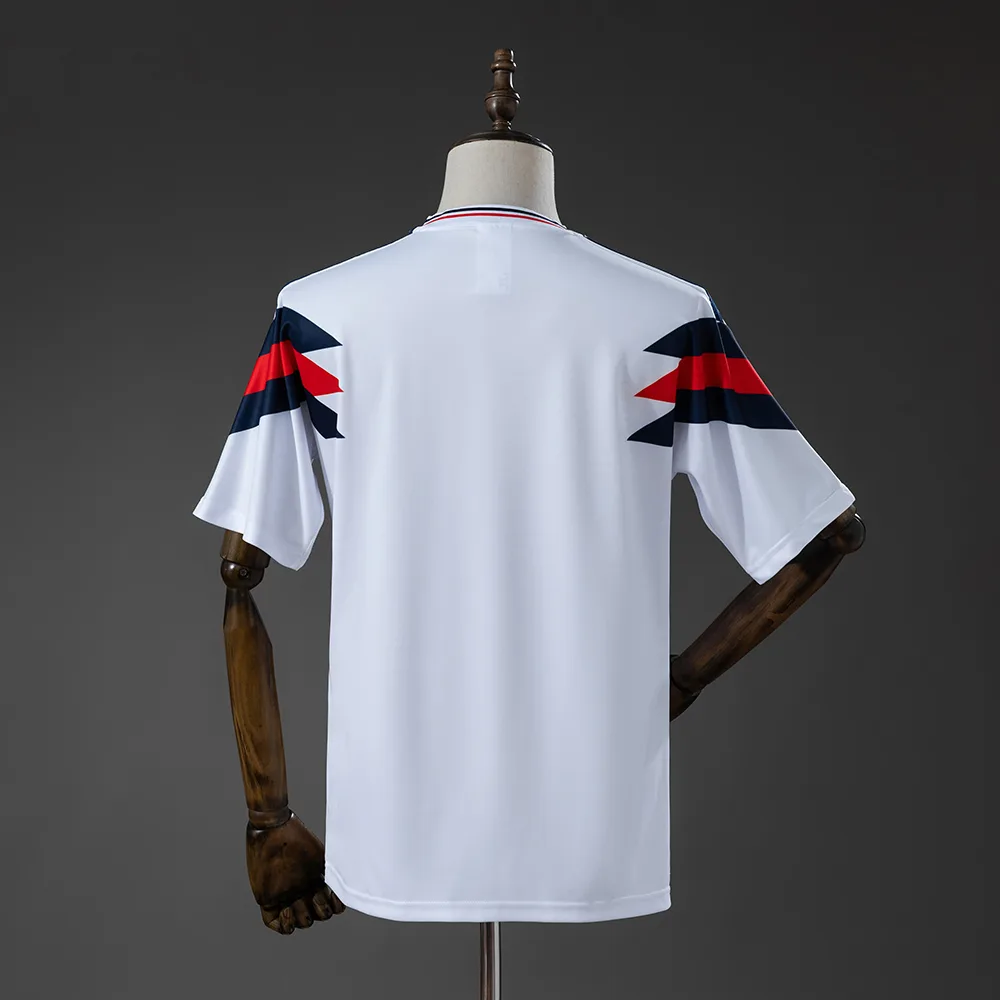 England 1990 Retro England Home Soccer Jersey 1990 — 2