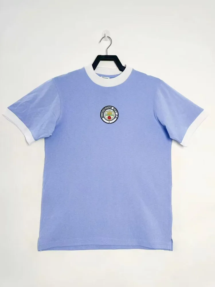 Manchester City 1972 Retro Manchester City Local Camiseta de fútbol 1972