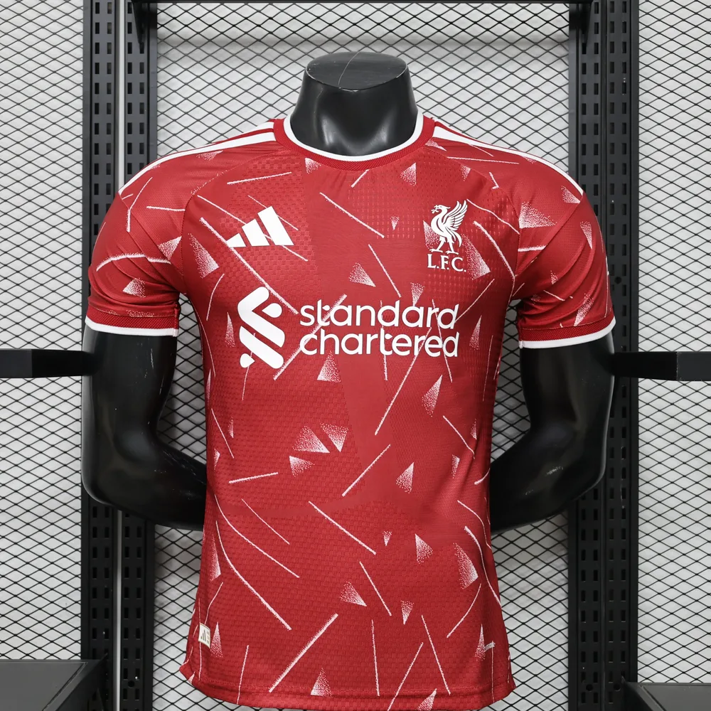 Liverpool 2026/2027 Player Version Liverpool Home Soccer Jersey 2026/27