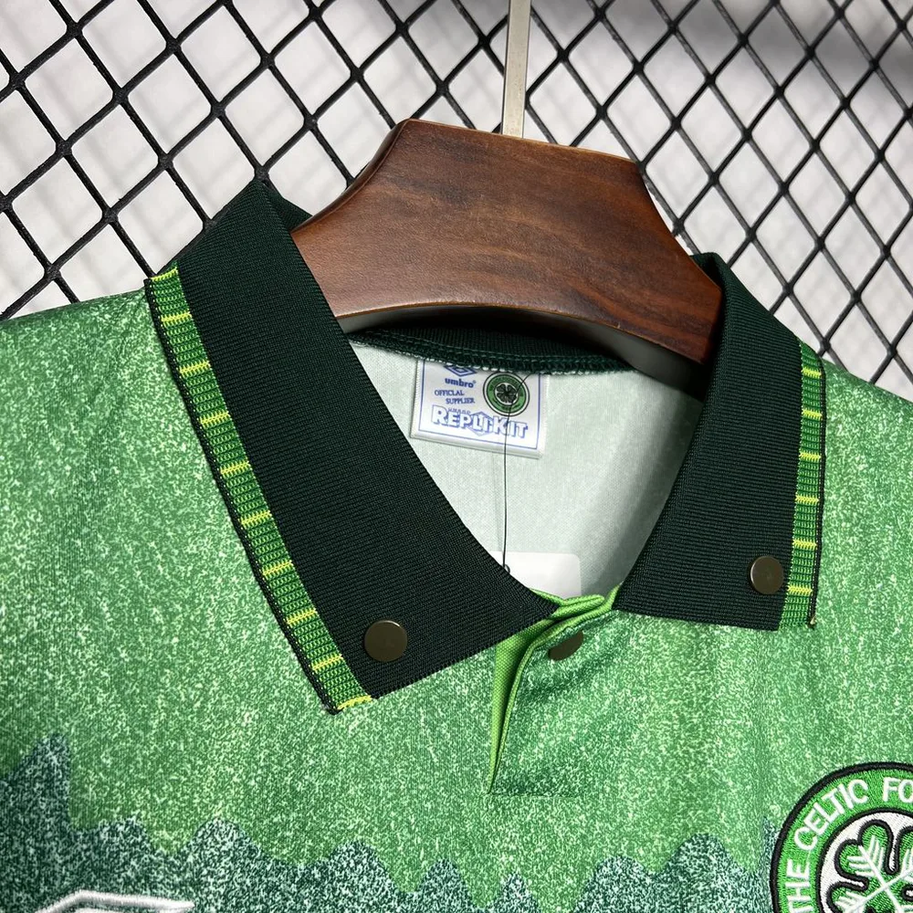 Celtic 1991/1992 Retro Celtic Local Camiseta de fútbol 1991/1992 — 4