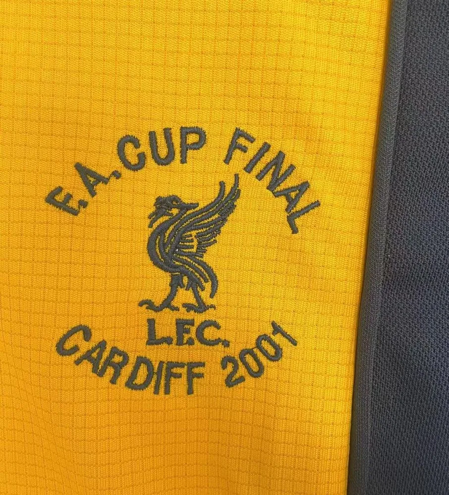 Liverpool 2000/2001 Retro Liverpool FC Third Away Football Jersey 2000/2001 — 7