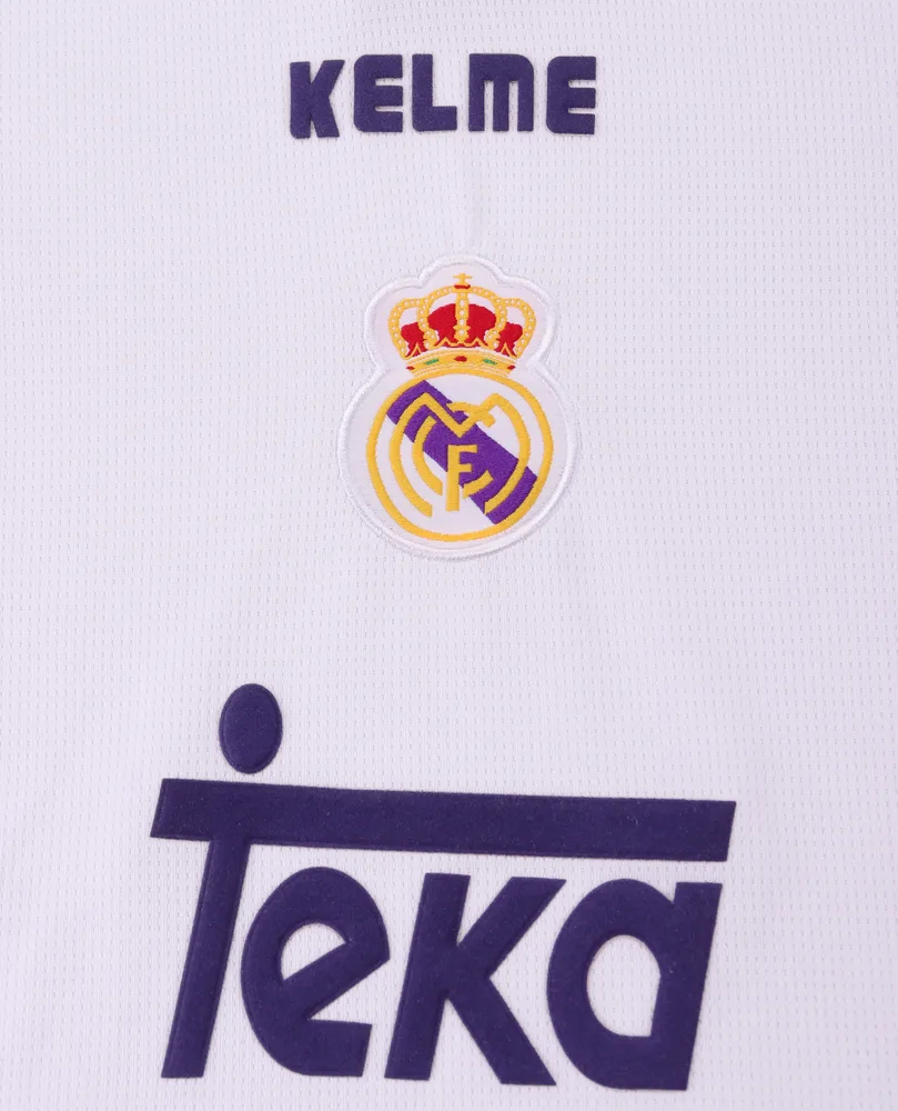 Real Madrid 1997-1998 Retro Real Madrid Home Football Shirt Kids Size 1997/1998 — 5