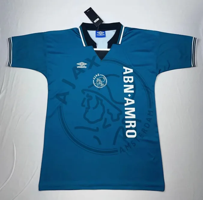 Ajax 1995-1996 Retro Ajax Visitante Camiseta de fútbol 1995/1996