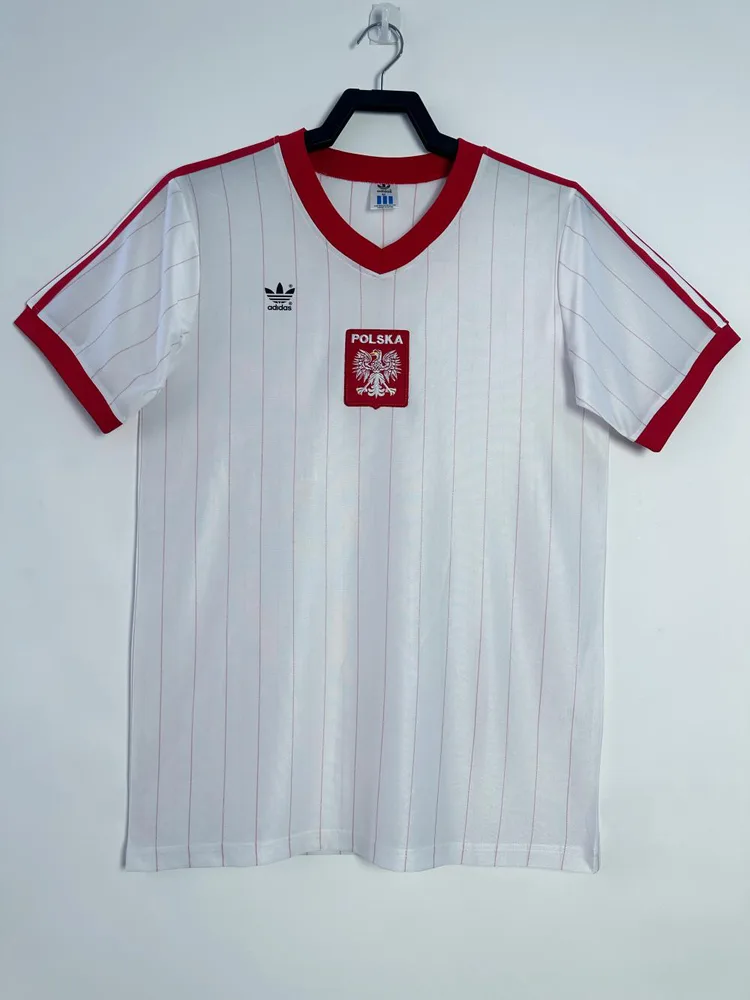 Poland 1982 Retro Poland Local Camiseta de fútbol 1982