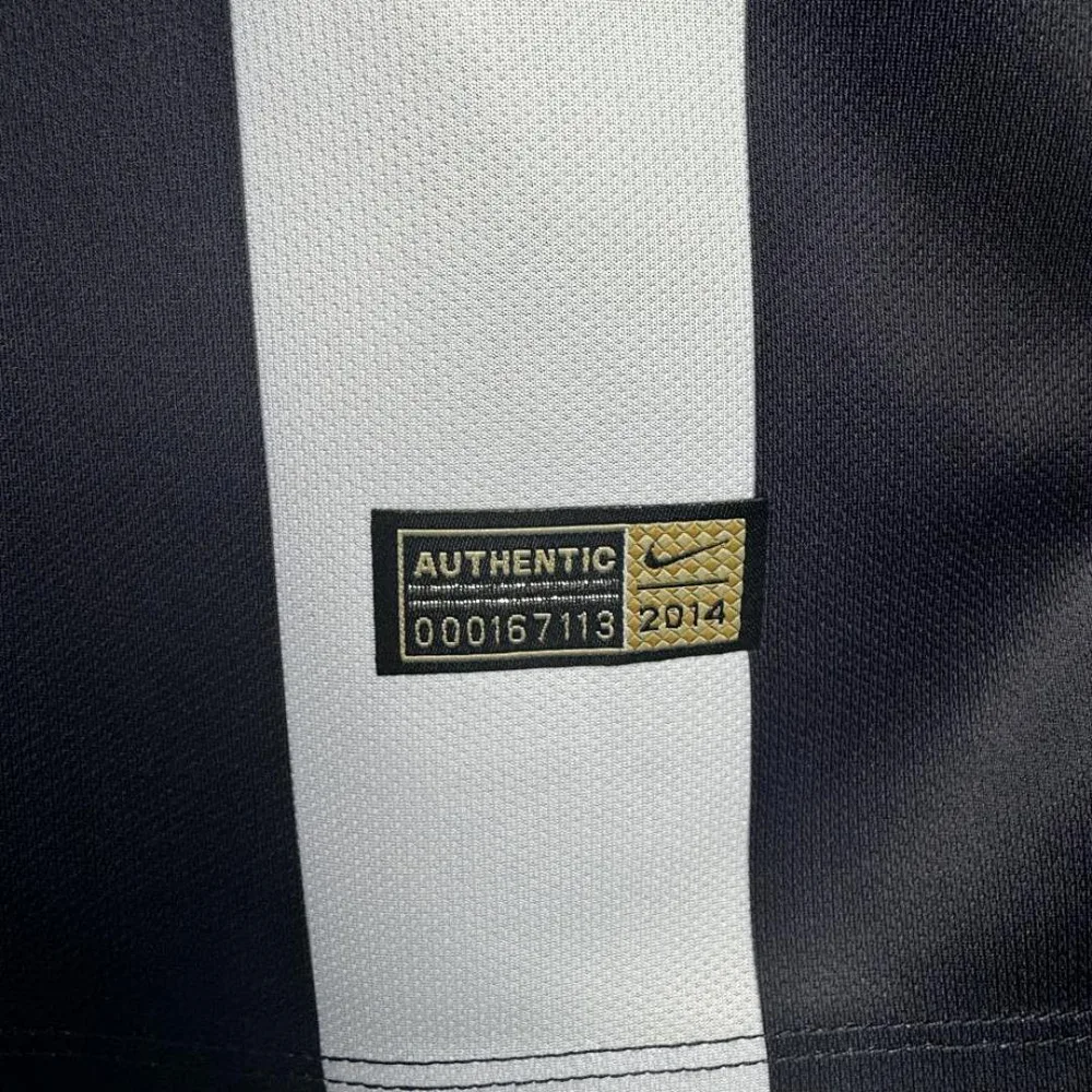 Juventus 2014/2015 Retro Long Sleeve Juventus Home Football Jersey 2014/2015 — 9