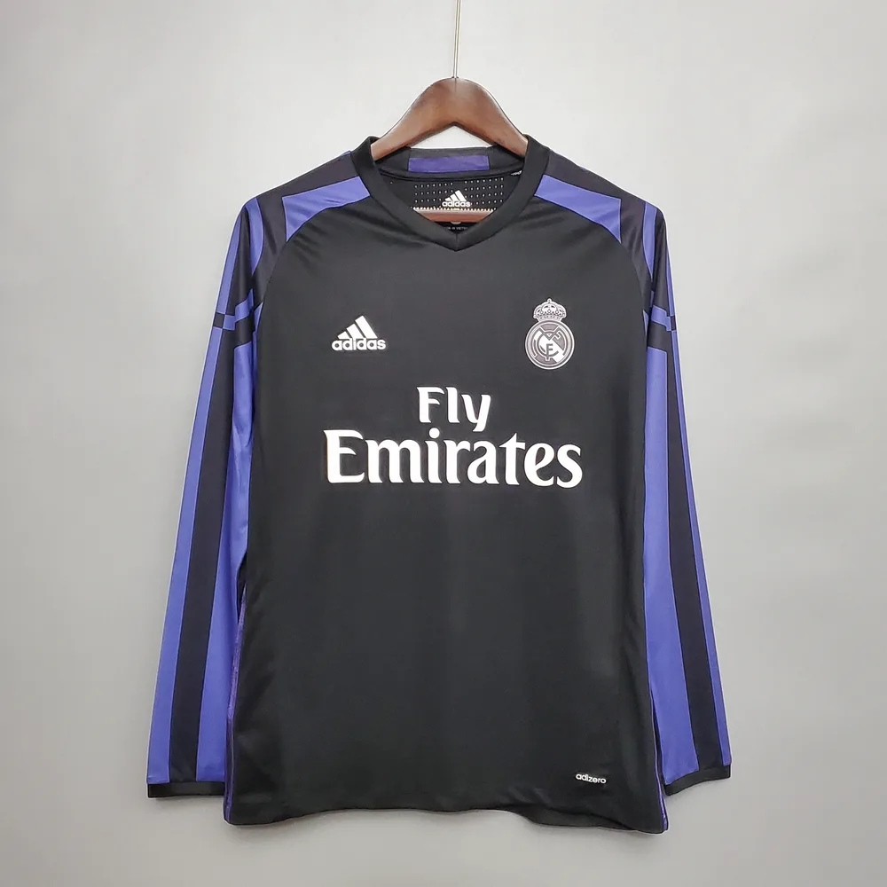 Real Madrid 2016/2017 Retro Manga larga Real Madrid Tercera Visitante 2016/2017 — 1