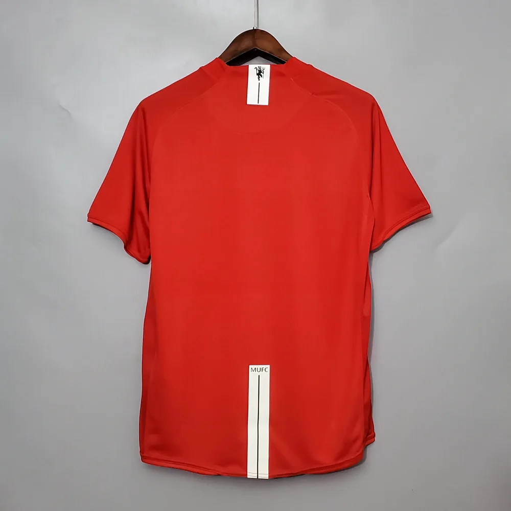 Manchester United 2007/2008 Retro Manchester United Home Champions League Edition Football Shirt 2007/2008 — 2