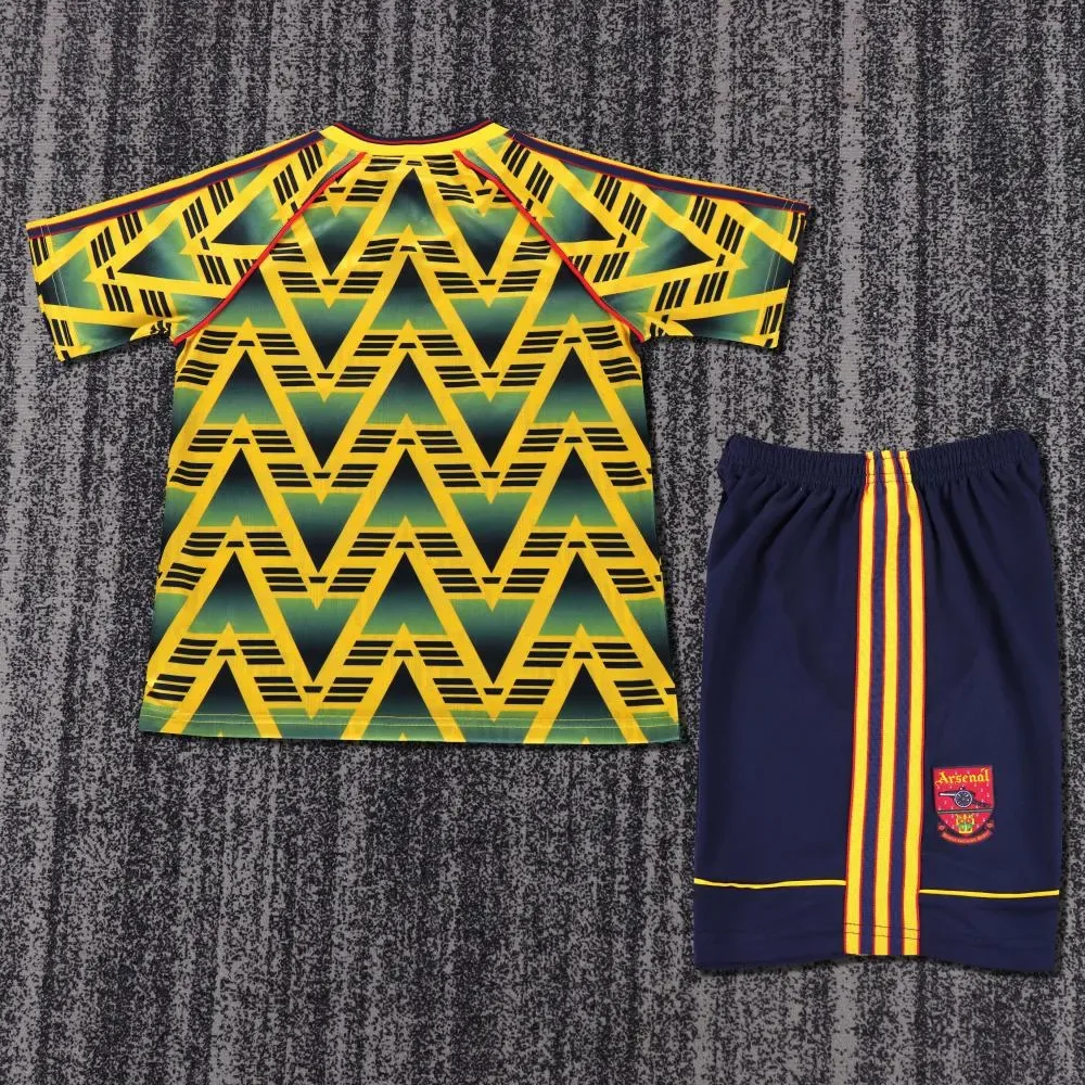 Arsenal 1991-1993 Retro Arsenal Away Football Shirt Kids Size 1991/1993 — 2