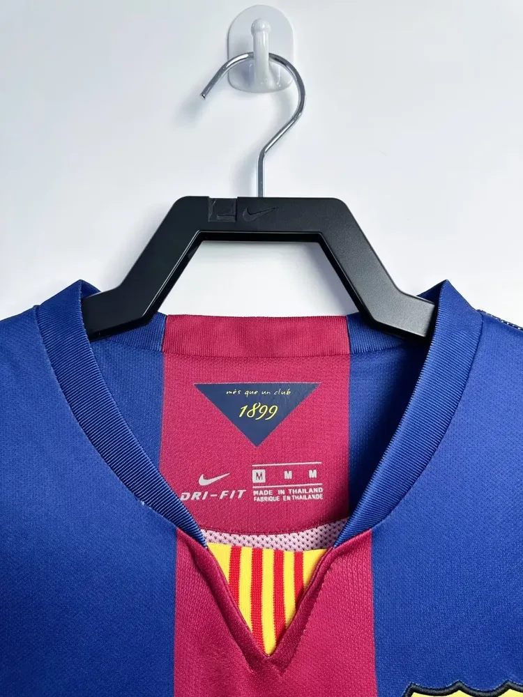Barcelona 2014/2015 Retro Manga larga Barcelona Camiseta de fútbol Local 2014/2015 — 3