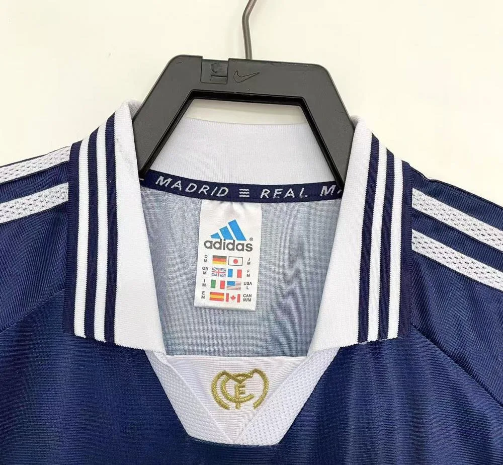 Real Madrid 1998/1999 Retro Real Madrid Away Soccer Jersey 1998/1999 — 3