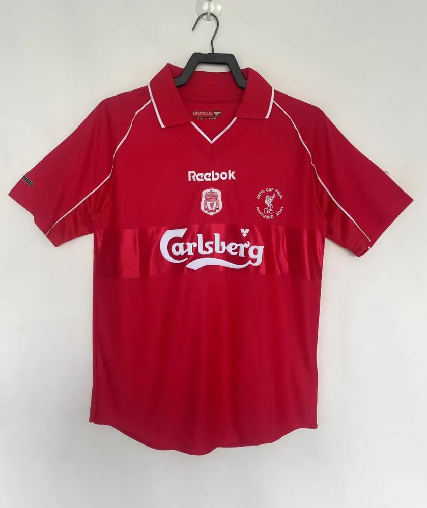 Liverpool 2000/2001 Retro Liverpool Local Camiseta de fútbol 2000/2001