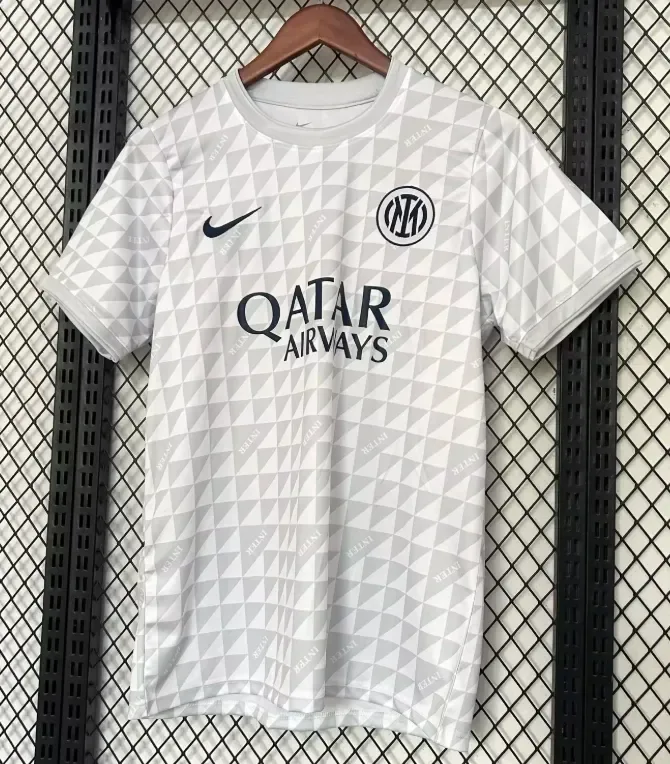 Inter Milan 2026/2027 Inter Milan Calentamiento Football Jersey1:1 Quality Thai 2026/27