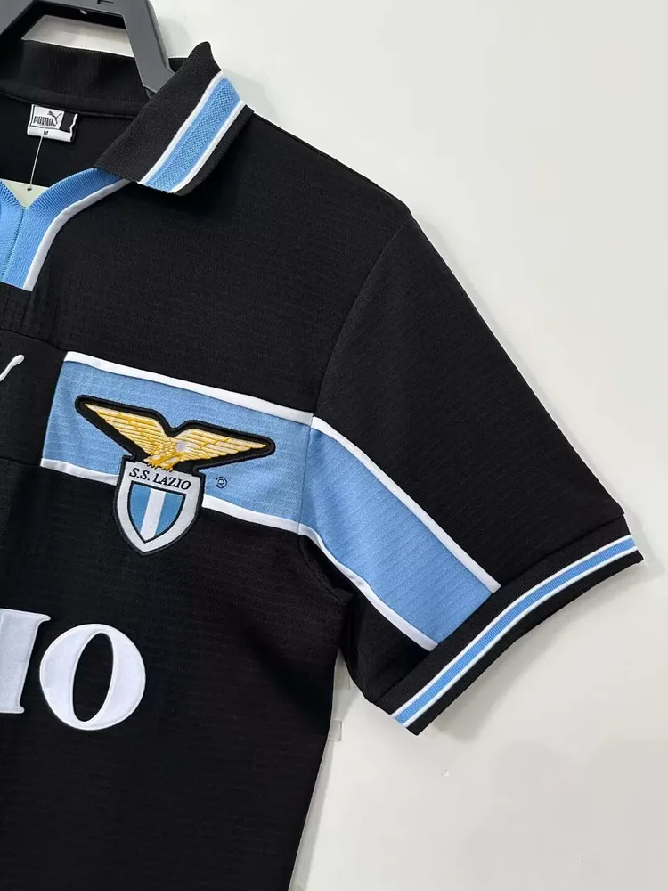 Lazio 1998/1999 Retro Lazio Visitante Camiseta de fútbol 1998/1999 — 6