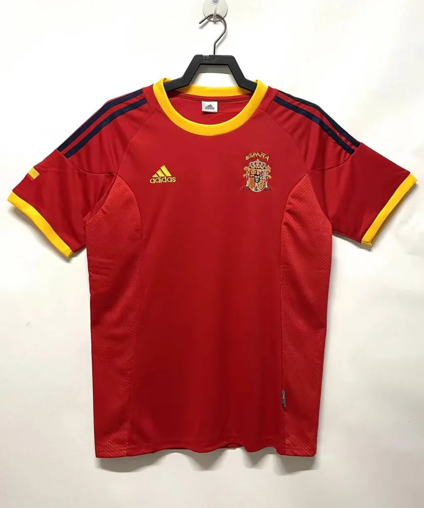 Spain 2002 Retro Spain Local Camiseta de fútbol 2002