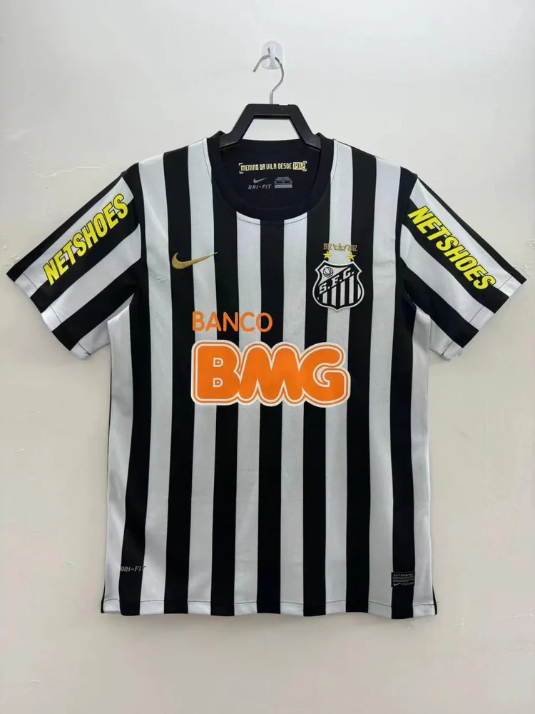 Santos 2012-2013 Retro Santos Away Soccer Jersey 2012/2013