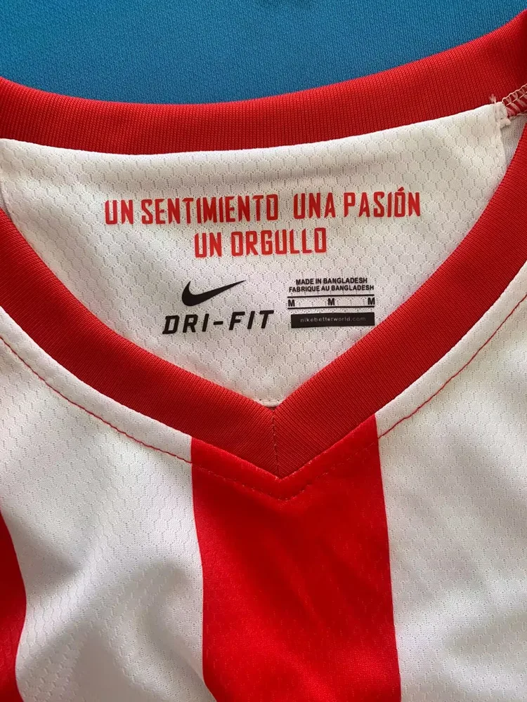 Atlético Madrid 2012-2013 Retro Atletico Madrid Home Soccer Jersey 2012/2013 — 5