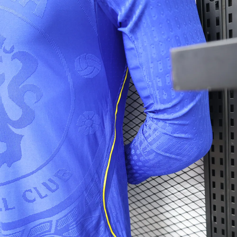 Chelsea 2026/2027 Manga larga Versión jugador Chelsea Local Camiseta de fútbol 2026/27 — 8