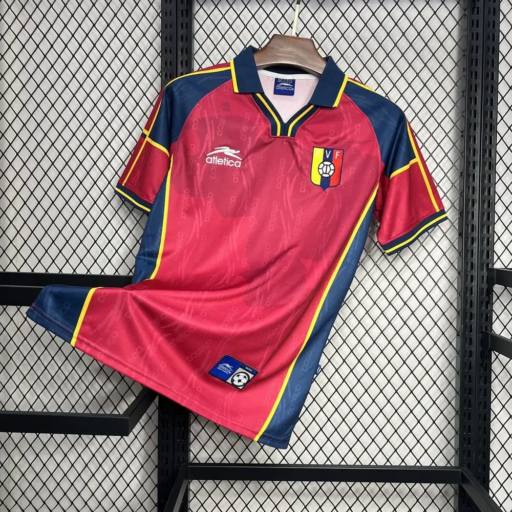 Venezuela 2000 Retro Venezuela National Team Home Football Shirt 2000 — 3