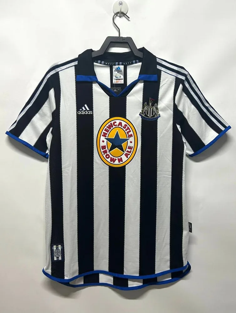 Newcastle 1999-2000 Retro Newcastle United Local Camiseta de fútbol 1999/2000