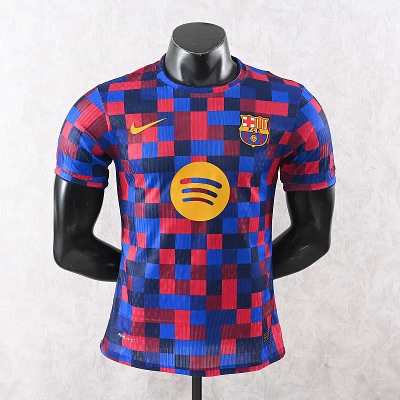 Barcelona 2026/2027 Player Version Barcelona Training Suit 02 Football Jersey 2026/27