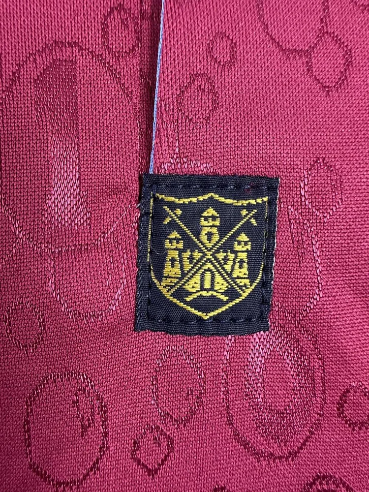 West Ham 1995-1997 Retro West Ham United Football Shirt Home 1995/1997 — 5