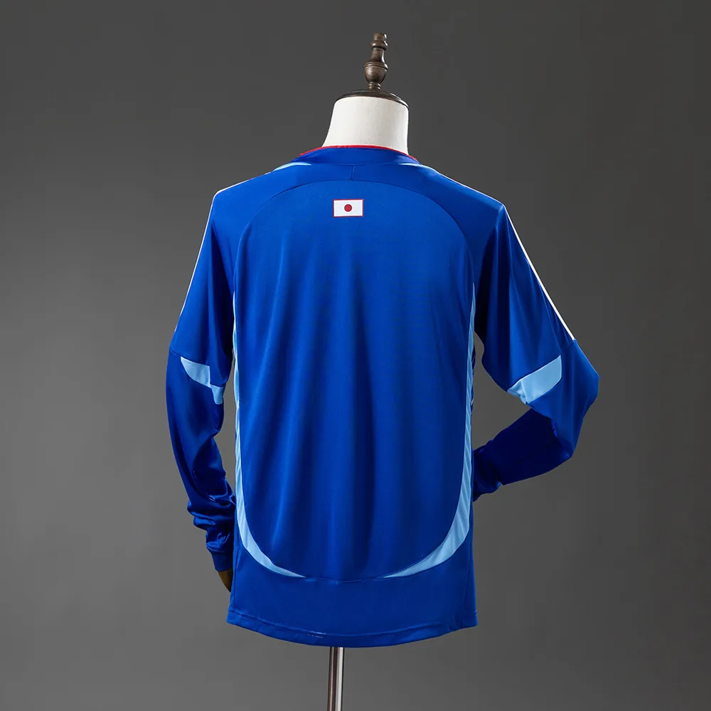 Japan 2006 Retro Japan Home Long Sleeve Jersey 2006 — 2