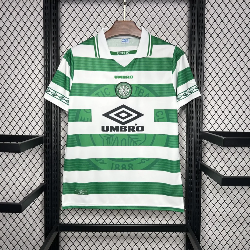 Celtic 1998/1999 Retro Celtic Local Camiseta de fútbol 1998/1999