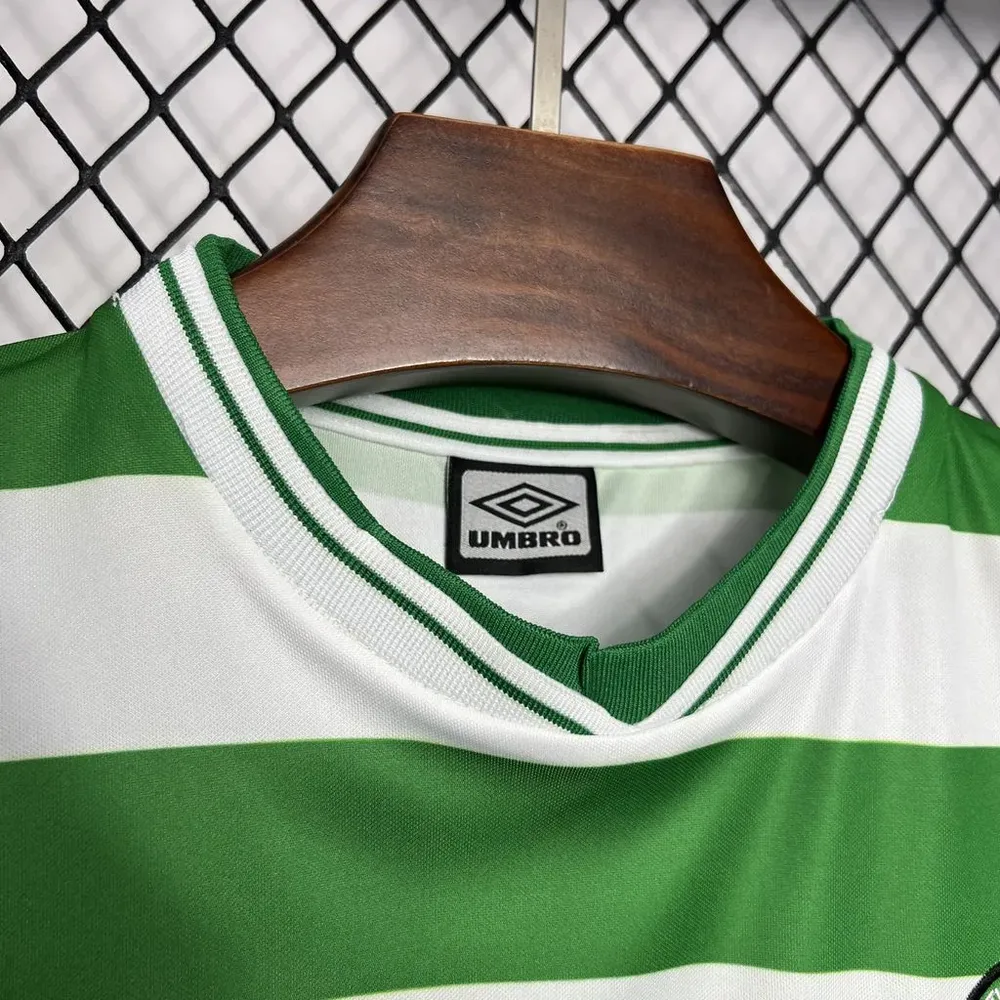 Celtic 1999/2000 Retro Celtic Local Camiseta de fútbol 1999/2000 — 4
