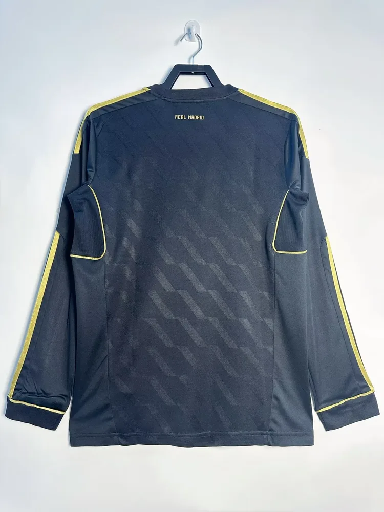 Real Madrid 2011/2012 Retro Long Sleeve Real Madrid Away Jersey 2011/2012 — 2