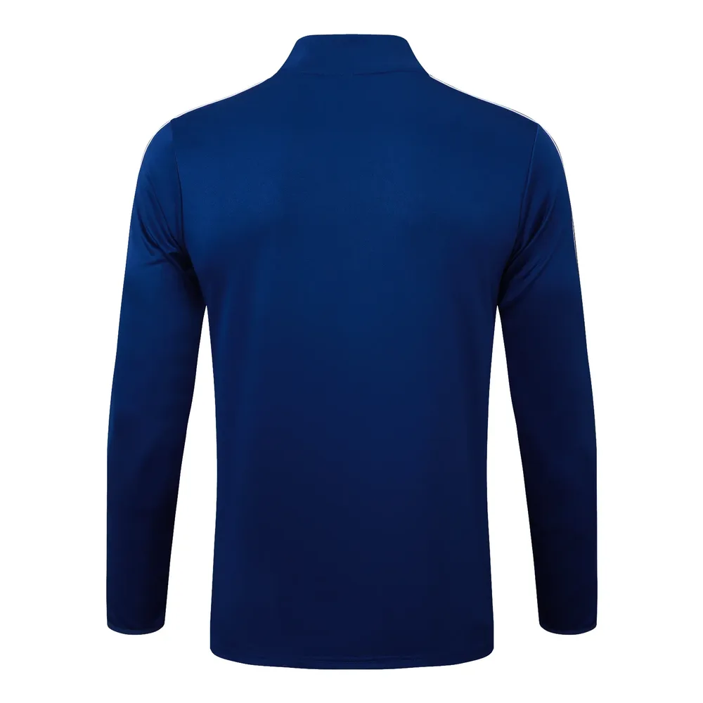 Arsenal 2025/2026 Arsenal Half-Pull Conjunto de entrenamiento Retro Blue Edition Camiseta de fútbol Set 01 2025/2026 — 4
