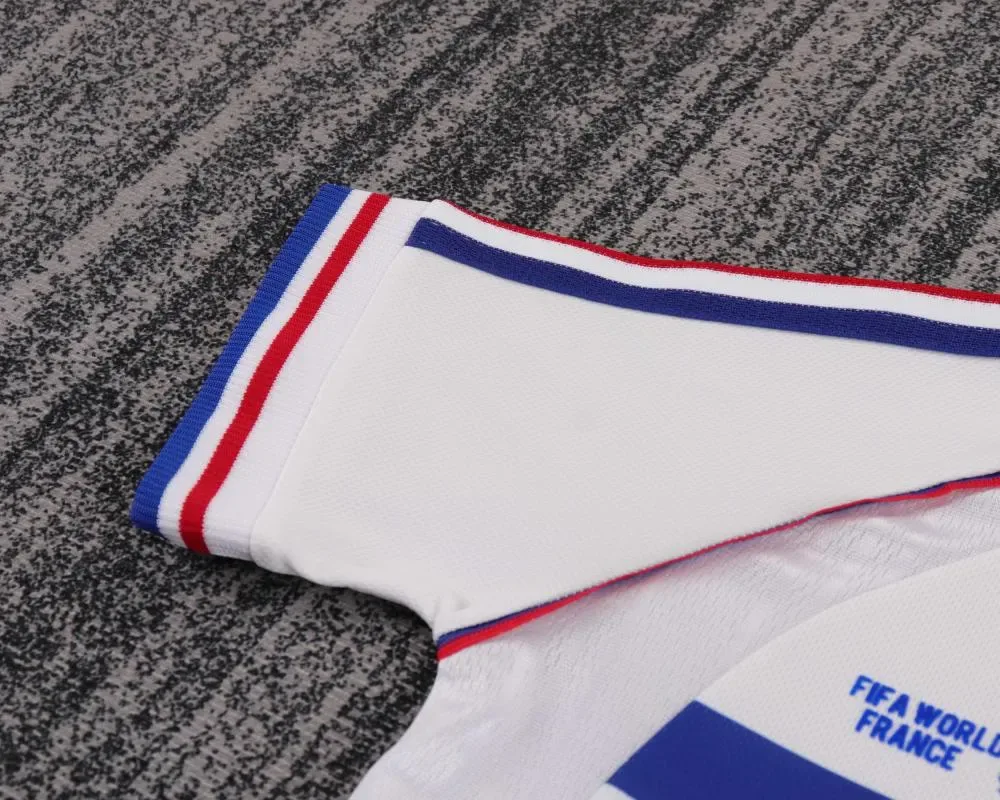 France 1998 Retro France Visitante Camiseta de fútbol Talla infantil 1998 — 4