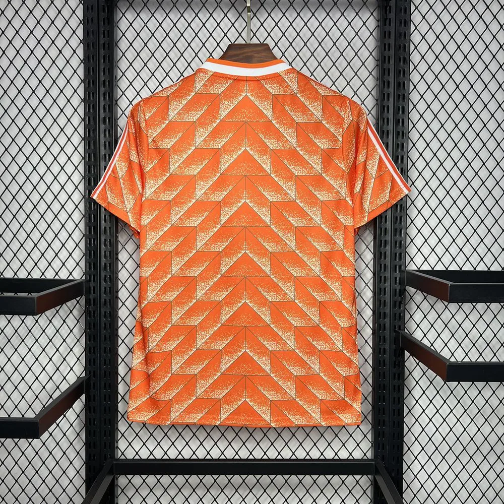 Netherlands 1998 Retro Netherlands National Team Home Football Shirt 1998 — 3