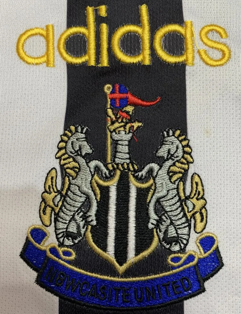 Newcastle 1997-1999 Retro Newcastle United Home Soccer Jersey 1997/1999 — 4