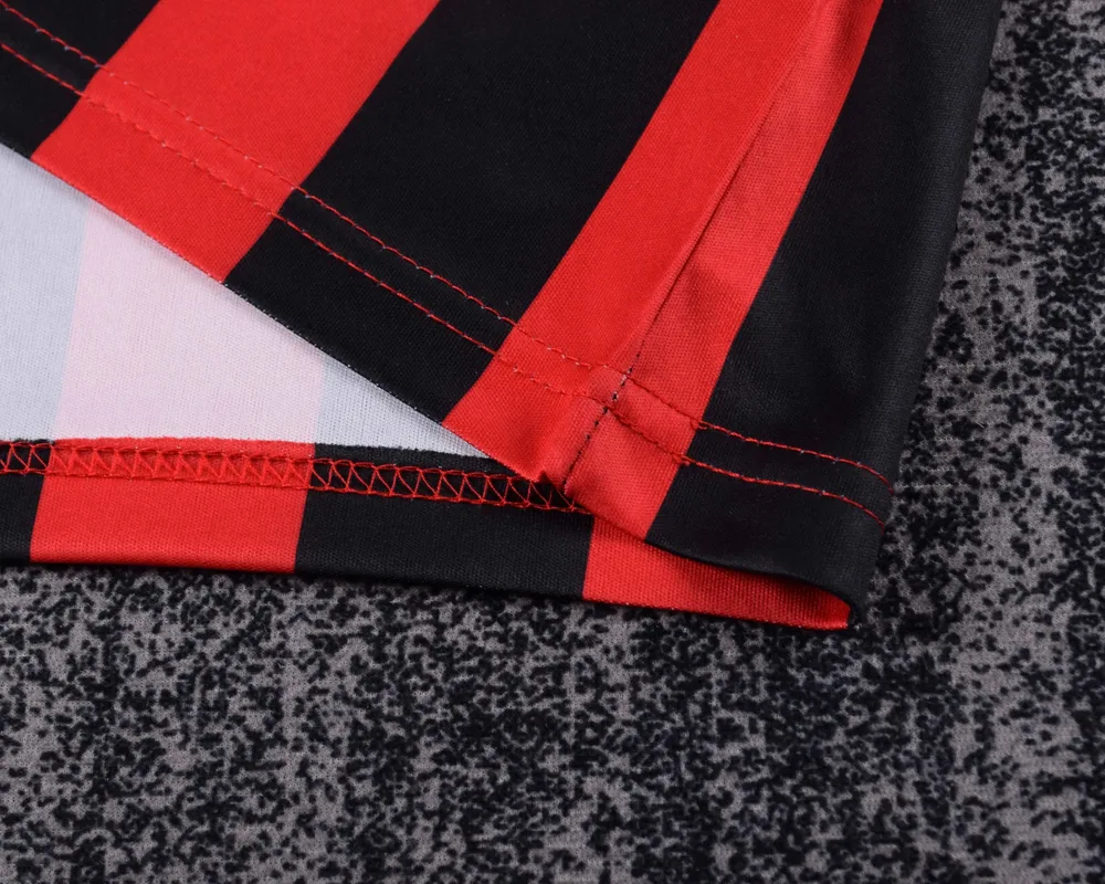 AC Milan 1990-1991 Retro AC Milan Home Football Shirt Kids Size 1990/1991 — 7