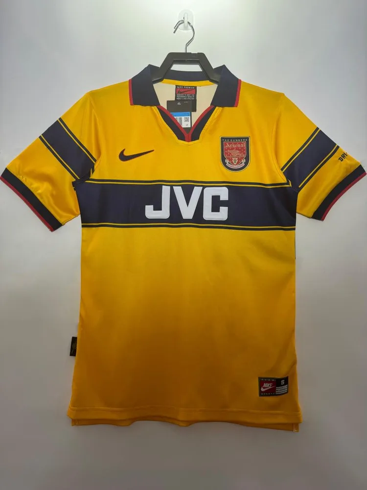 Arsenal 1997-1999 Retro Arsenal Visitante Camiseta de fútbol 1997/1999