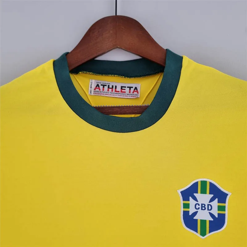 Brazil 1970 Retro Brazil Local Camiseta de fútbol 1970 — 3