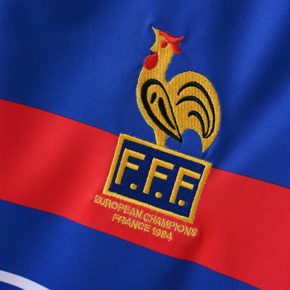 France 1984 Retro France Home Football Shirt 1984 — 7