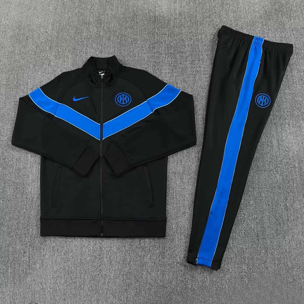 Inter Milan 2026/2027 Inter Milan Full Zip Training Suite Black Camiseta de fútbol 2026/27 — 3