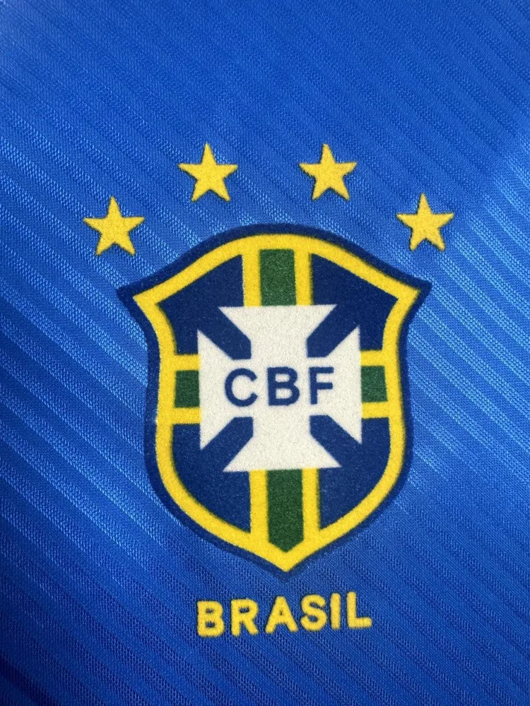 Brazil 1996 Retro Brazil Away Soccer Jersey Football Shirt 1996 — 5