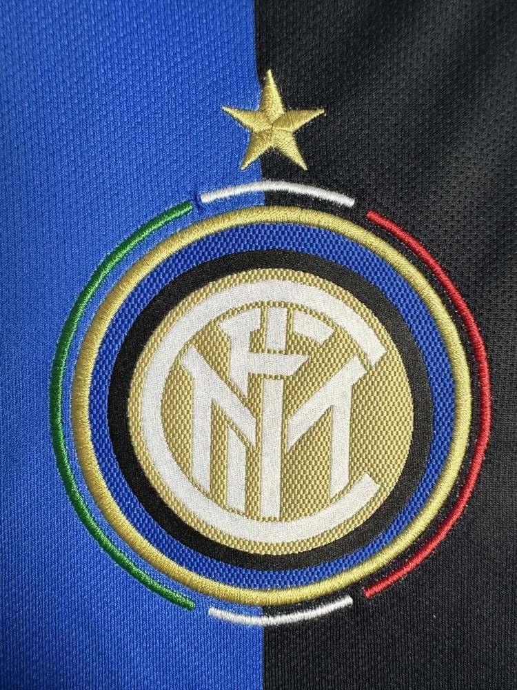 Inter Milan 2009/2010 Retro Long Sleeve Inter Milan Home Football Jersey 2009/2010 — 7