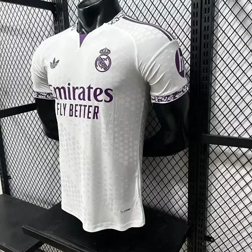 Real Madrid 2026/2027 Player Version Real Madrid 125th Anniversary Edition White 02 Football Jersey 2026/27 — 5