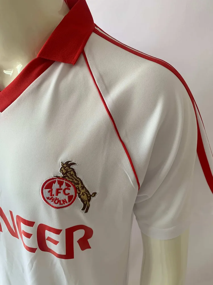 FC Köln 1980/1981 Retro FC Köln Home Football Jersey 1980/1981 — 5