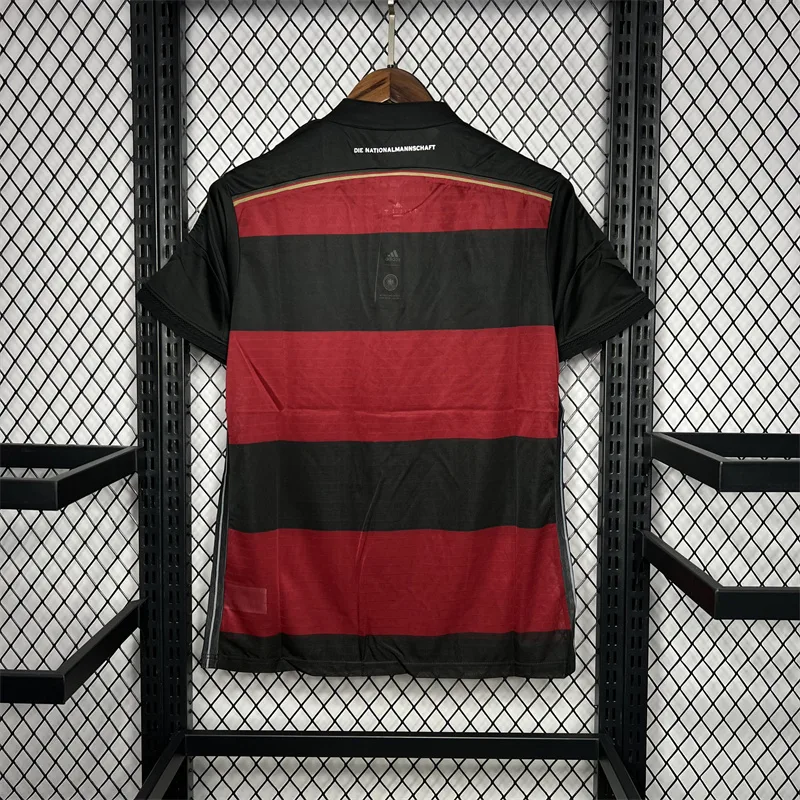 Germany 2014 Retro Germany Away Soccer Jersey 2014 — 2