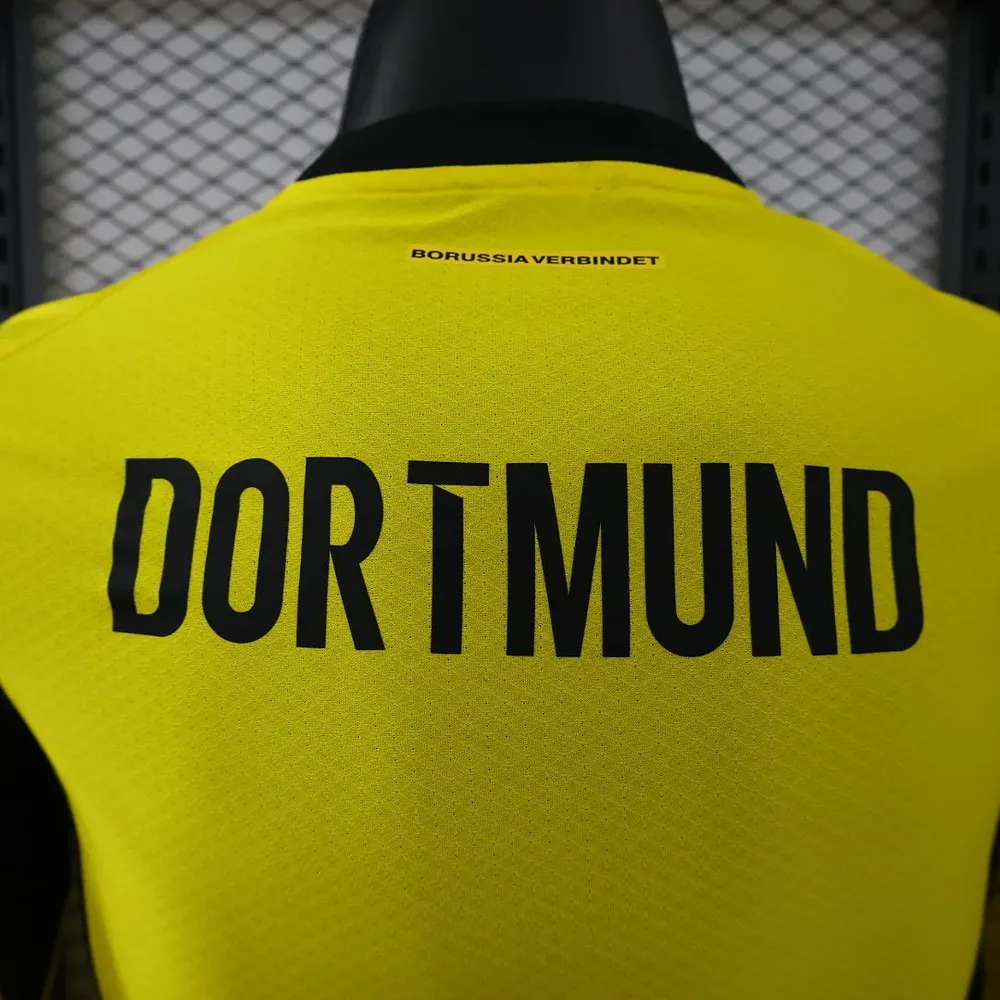 Borussia Dortmund 2026/2027 Long Sleeve Player Version Dortmund Home Football Shirt 2026/27 — 12