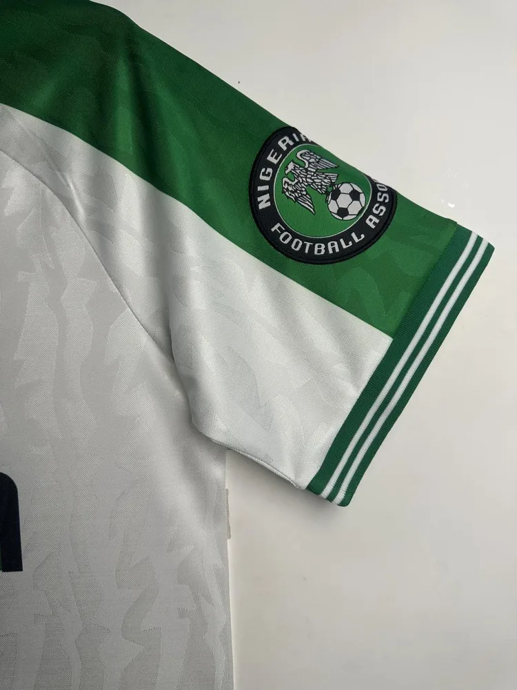 Nigeria 1996 Retro Nigeria National Team Away Football Shirt 1996 — 8
