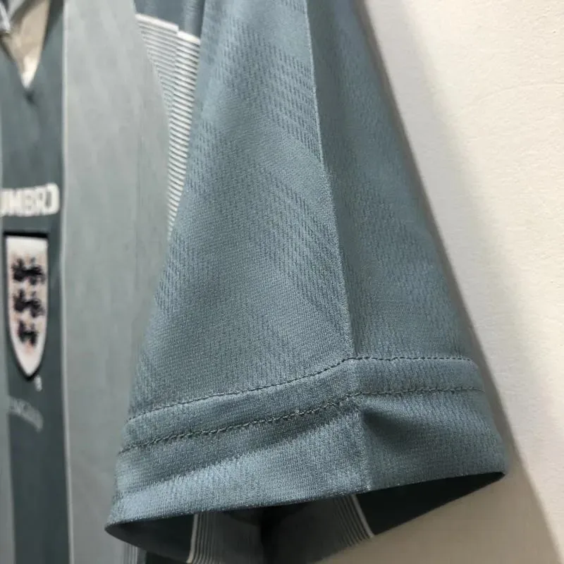 England 1996 Retro England Away Soccer Jersey 1996 — 6