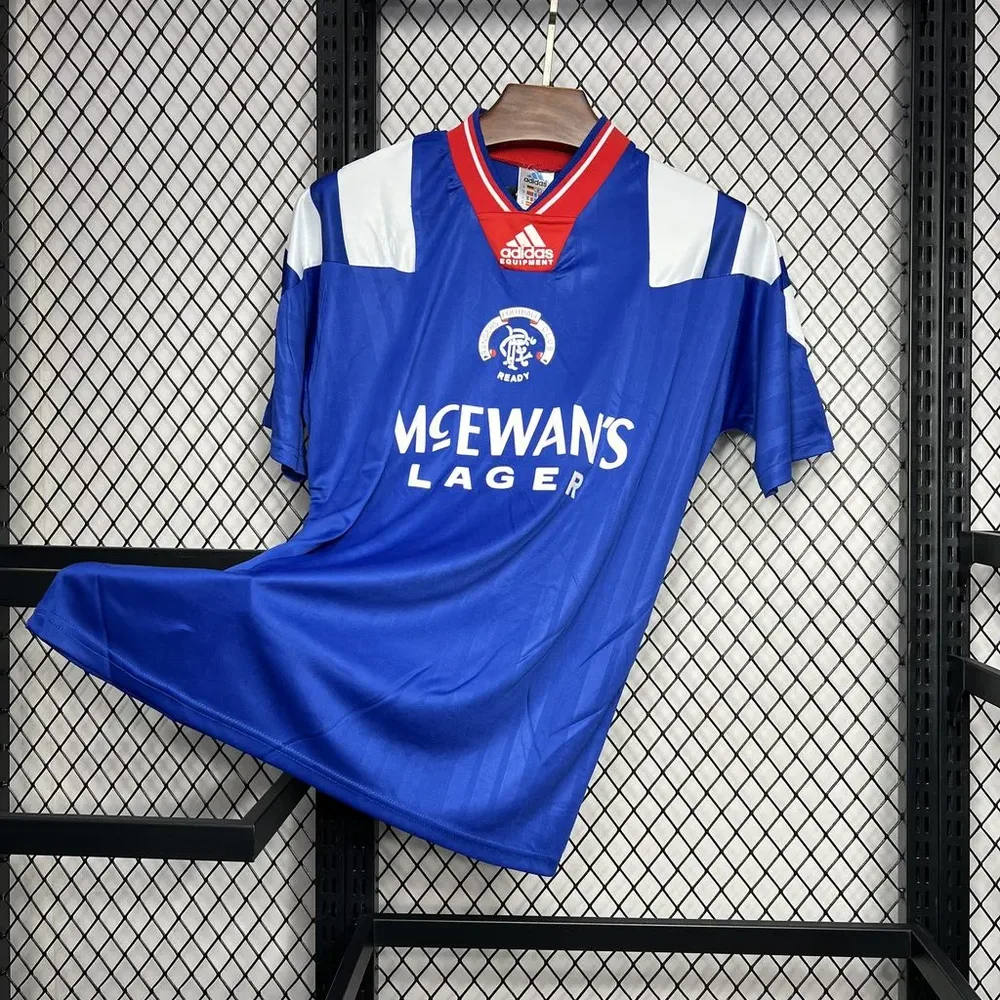 Rangers 1992/1994 Retro Rangers Home Football Shirt 1992/1994 — 3