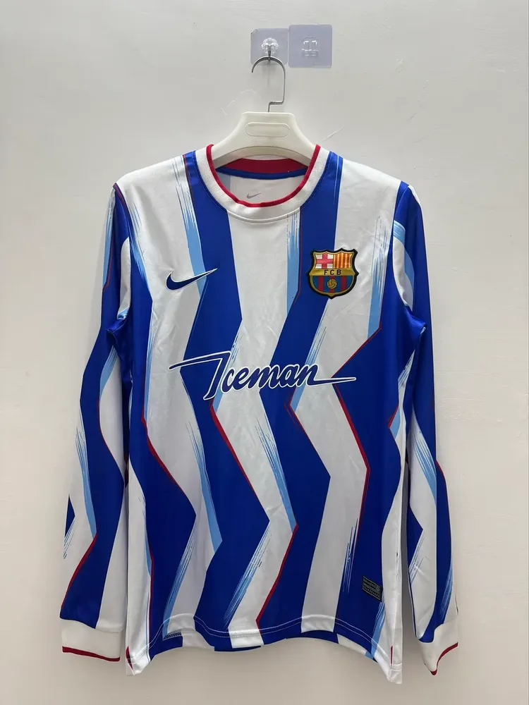 Barcelona 2026/2027 Long Sleeve Barcelona Special Edition Football Jersey 2026/27